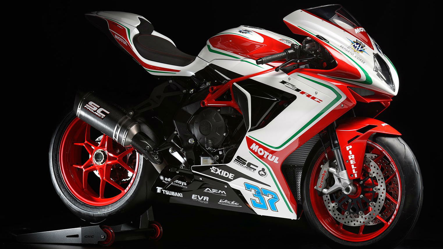 MV Agusta F3 675 RC and F3 800 RC updated for 2018